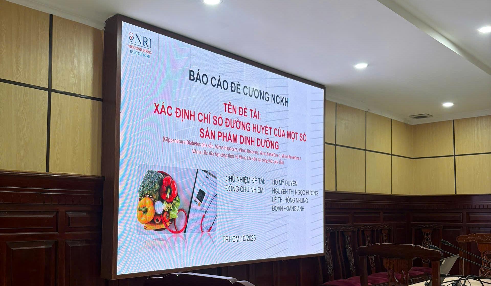 XÁC ĐỊNH CHỈ SỐ ĐƯỜNG HUYẾT CỦA MỘT SỐ SẢN PHẨM DINH DƯỠNG